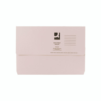 Q-Connect 1/2 Flap Doc Wlt Buff PK50 - -