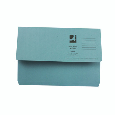 Q-Connect Doc Wlt Fs Blue PK50 - -