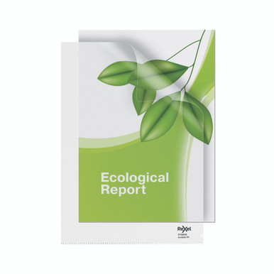 Rexel Ecodesk A4 Folders Clear PK25 - -