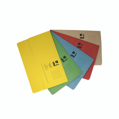 Q-Connect Doc Wallet Fs AST PK50 - -
