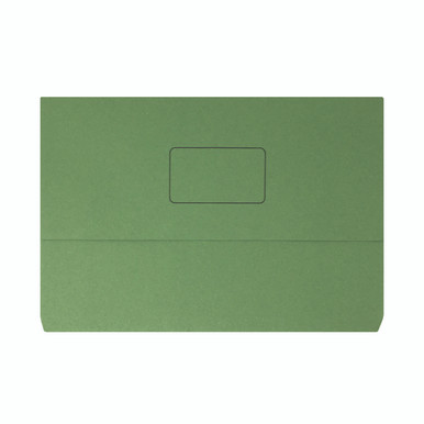 Document Wallet 220GSM FC Green PK50 - -