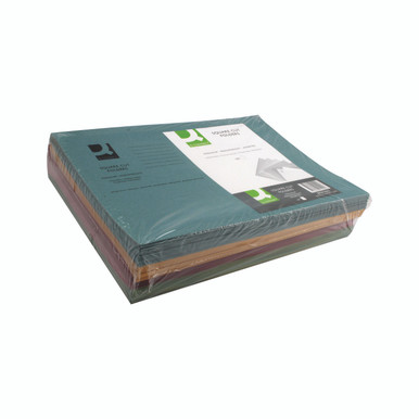 Q-Connect Sq Fldr Med Fs Asrtd PK100 - -