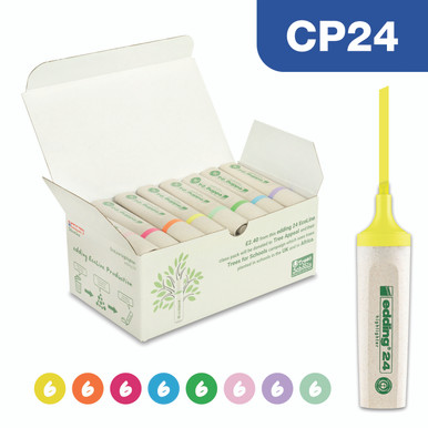 E-CP24 Ecoline Highligher AST PK48 - -