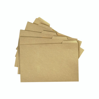 Q-Connect Tab Folder 170GSM Fs PK100 - -