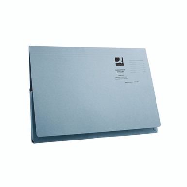 Q-Connect Doc Wlts 300GSM Blue PK50 - -