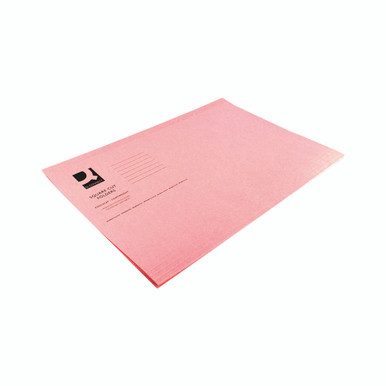 Q-Connect Square Cut Folder Fs Pink - -