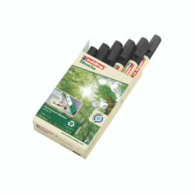 Edding 21 Ecoline Perm Mrkr BLK PK10 - -