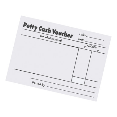 Petty Cash Pad 80 Sh 88X138MM PK5 - -