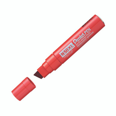 Pentel Jumbo Marker Red PK6 - -