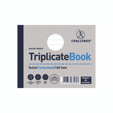 Challenge Triplicate Bk 105X127 Fnt - -