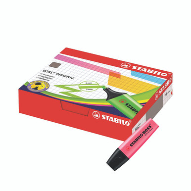 Stabilo Boss Original Hler Pink PK10 - -