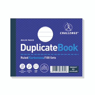 Challenge Dup Book 105X130MM PK5 - -