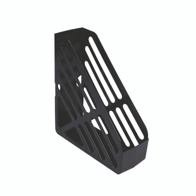 Q-Connect Magazine Rack Black - -
