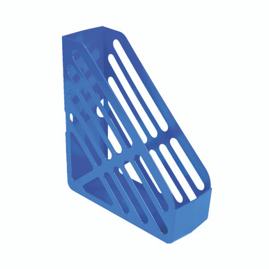 Q-Connect Magazine Rack Blue - -