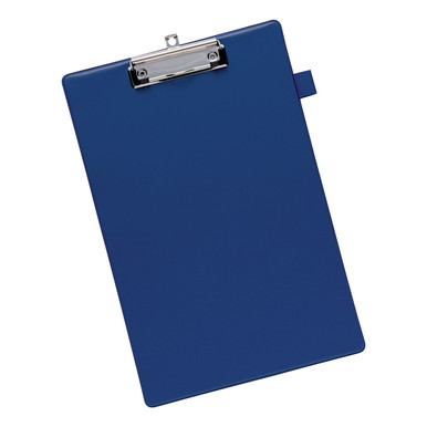Standard Clipboard Foolscap Blue - -