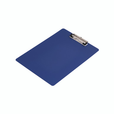 Q-Connect Clipboard Foam Sgl A4 Blue - -