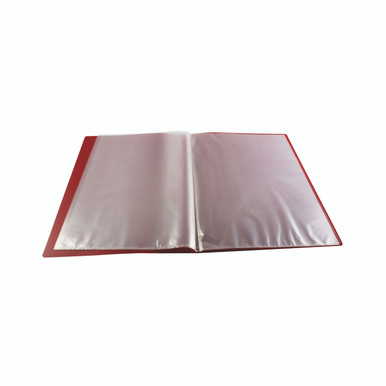 Q-Connect Display Book 10 Pocket Red - -