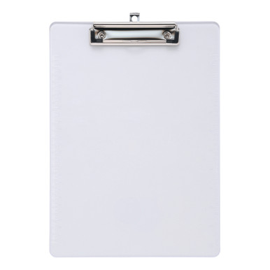 Clipboard Solid Plastic A4 Clear - -