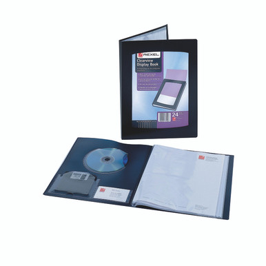 Rexel Clearview Disp Book 24 Pkt A5 - -