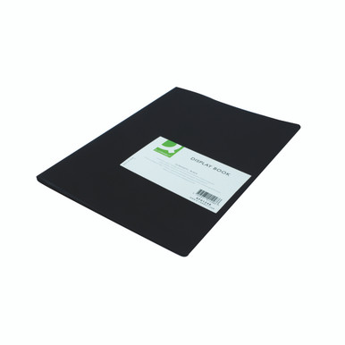 Q-Connect Display Book 10 Pocket BLK - -