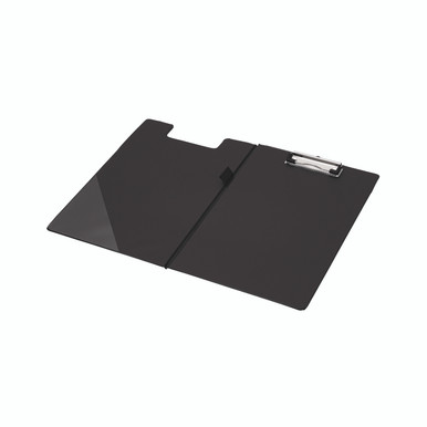 Q-Connect PVC Fold Clipboard A4 BLK - -