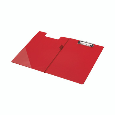 Q-Connect PVC Fold Clipboard A4 Red - -