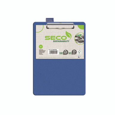 Seco Clipboard A4 Plus PVC Blue - -