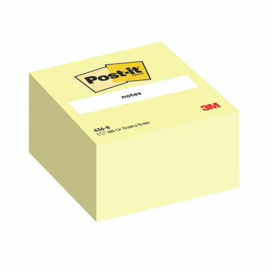 Post-It Note Cube 76X76 452SHT Ylw - -