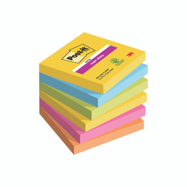 Post-It S/S Nt 76X76 90S Cnvl PK6 - -