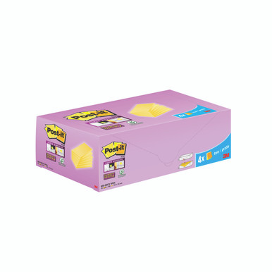 Post-It Sticky Note Cab 127X76 Ylw - -