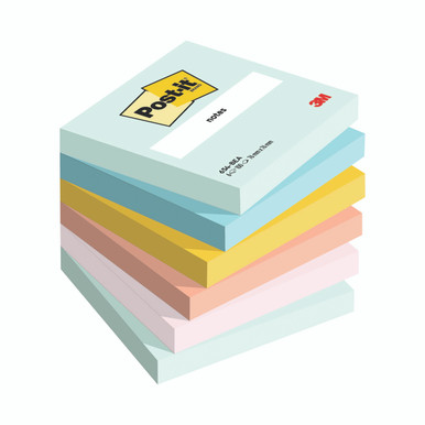 Post-It Beachside 76X76MM 100SHT PK6 - -