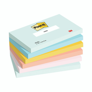 Post-It Beachside 76X127MM X100 PK6 - -