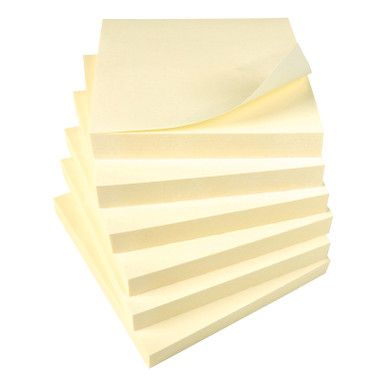 Re-Move Notes Repb 76X76 Ylw PK12 - -