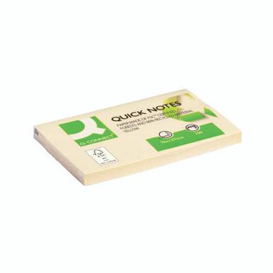 Q-Connect Quick Notes 76X127MM PK12 - -
