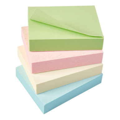 Re-Move Sticky Note 38X51 Pstl PK12 - -