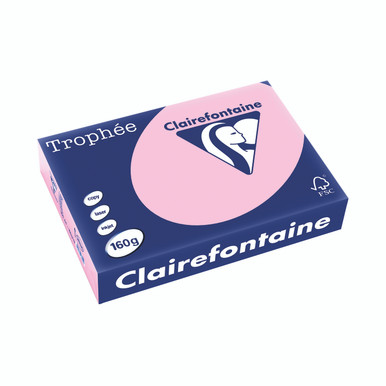 Trophee Card A4 160GM Pink PK250 - -