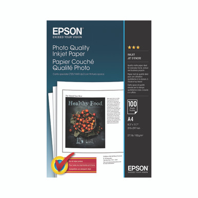 Epson A4 Phot Inkj PPR 102GSM PK100 - -