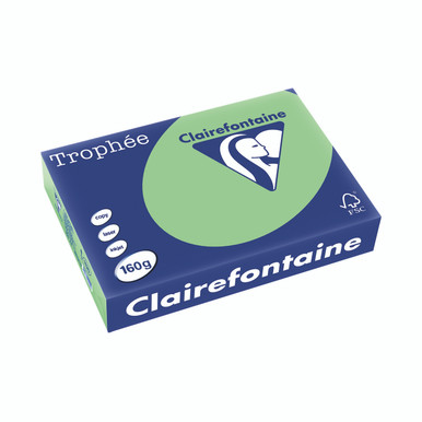 Trophee Card A4 Natural Green PK250 - -