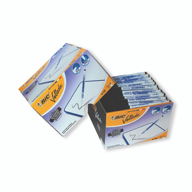 Bic Velleda 1721 Markers Black PK200 - -