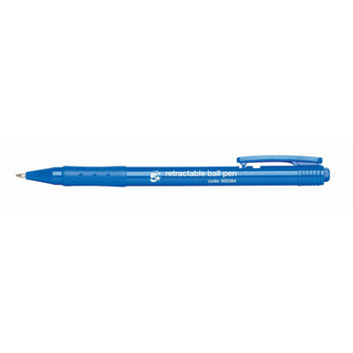 Retr Ball Pen Medium Blue PK20 - -