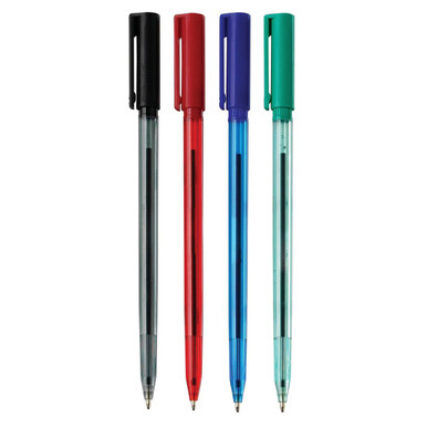Ball Pen Medium 0.5MM Line Blue PK20 - -
