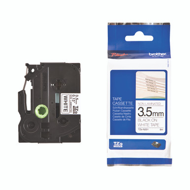 Brother Tze Nl Tpe 3.5MM BLK/WHT Tpe - -