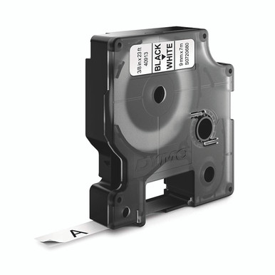 Dymo D1 Labelmaker Tape 9MM BLK/WHT - -