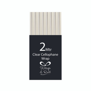 Eurowrap Cellophane Roll 2M Clear - -