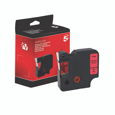 1000/5000 Tape 9MMX7M BLK/Red - -