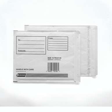 Gosecure Bubble Env Size 10 WHT PK50 - -
