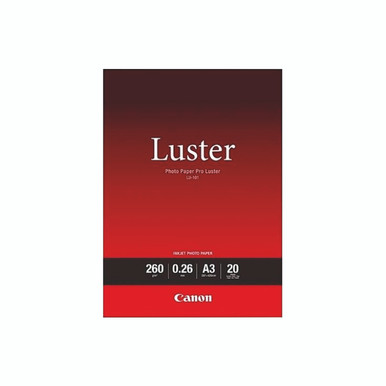 Canon A3 Photo Paper Pro Lustre PK20 - A4 Gloss Photo Paper -