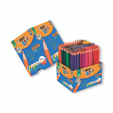 Bic Kids Evo Colg Pencils AST PK288 - -