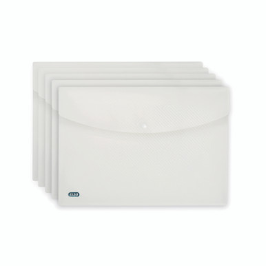 Elba Snap Wallet PP A4 Clear PK5 - -