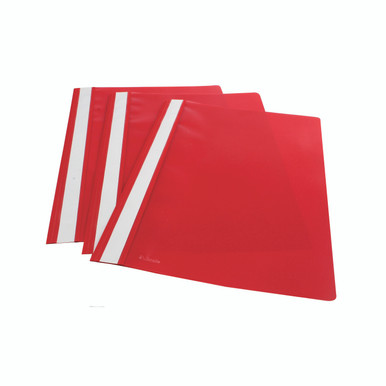 Esselte Report File PP A4 Red PK25 - -